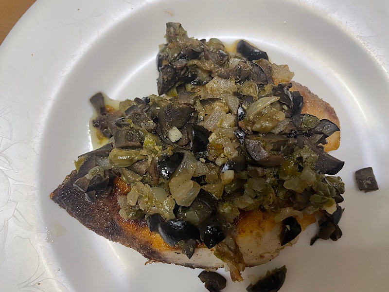 Yellowtail with Capers