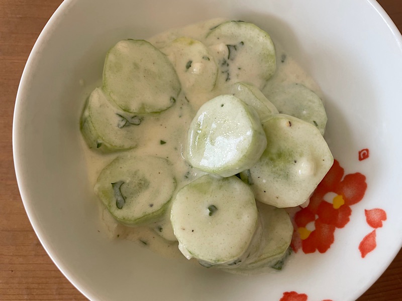 Cucumber Yogurt Salad