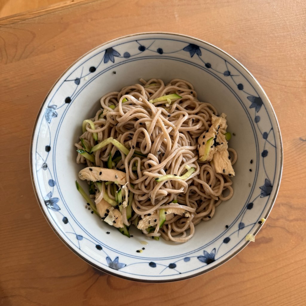 Soba with Cucumber