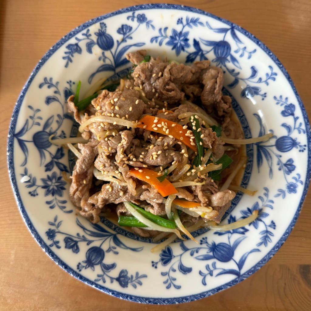 Beef and Nira Stir Fry