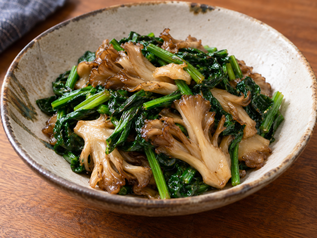 Spinach & Mushrooms