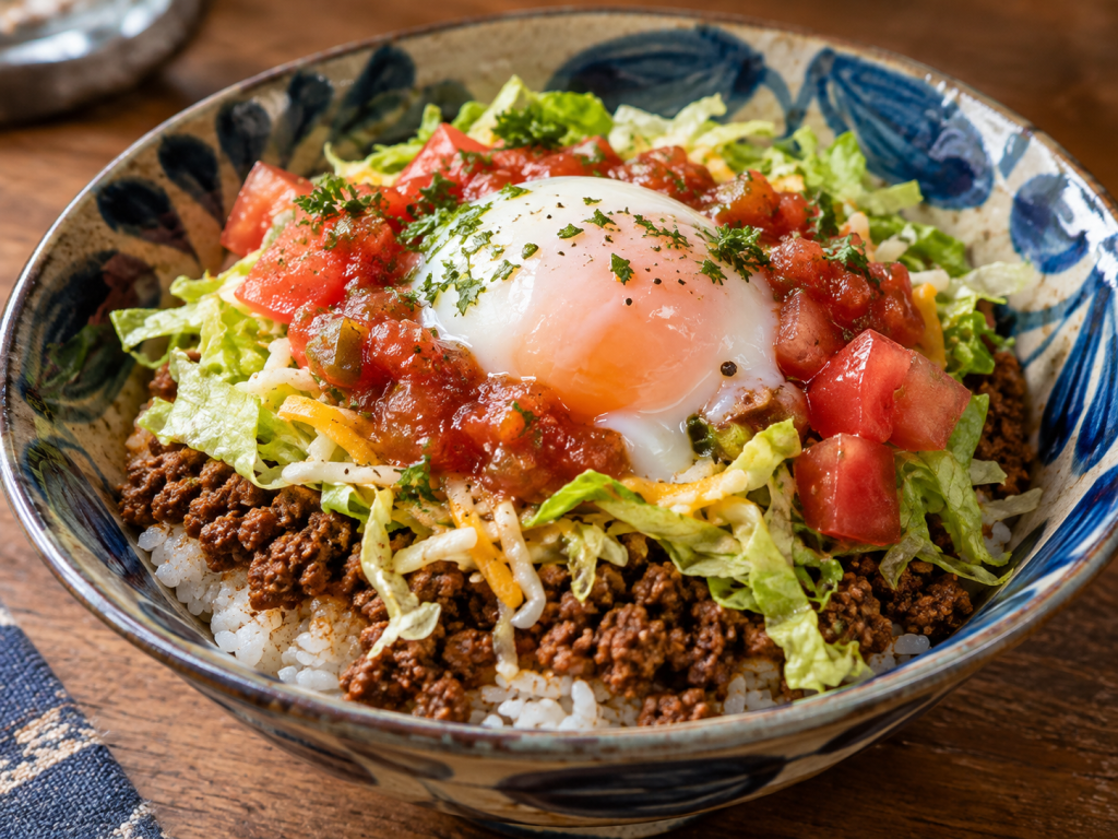 Okinawa Taco Rice