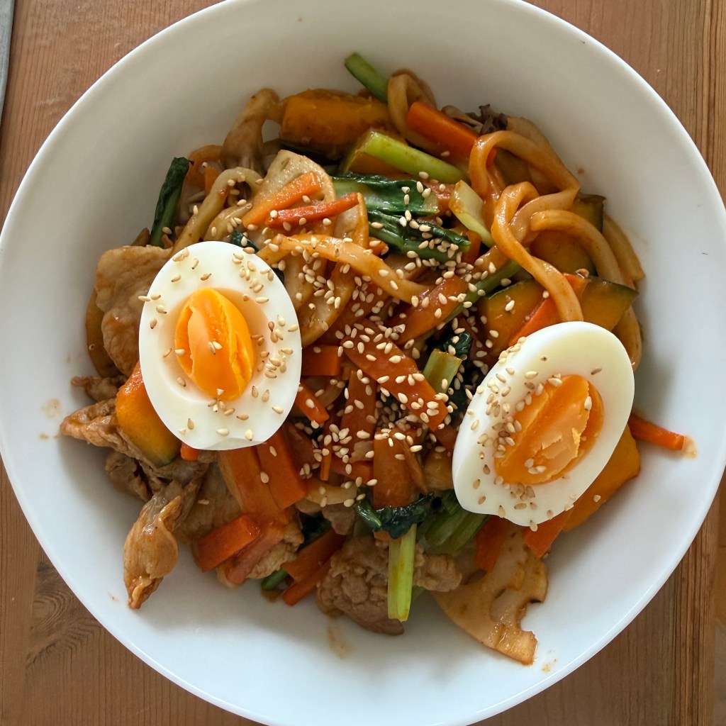 Autumn Yaki Udon